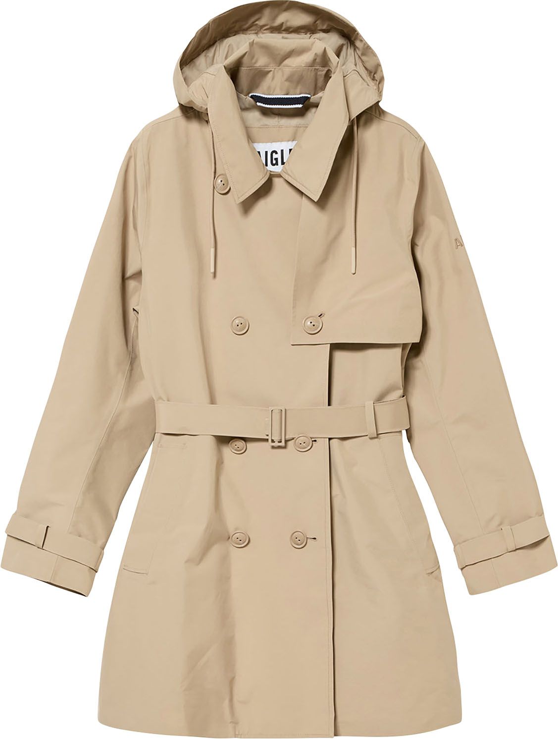 エーグル AIGLE ゴアテックス トレンチコート レディース アウター ジャケット フード取り外し可能 GORE-TEX 防水 透湿 裏地付き 通勤 通学 旅行 トラベル レジャー ZBFBL99 005 OSIERA