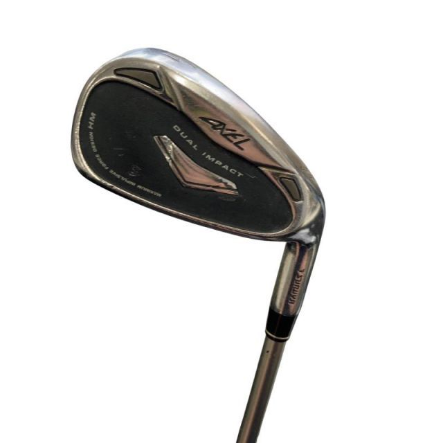中古】 つるや AXEL DUAL IMPACT HM(2007) 8S アイアンセット IR AXEL