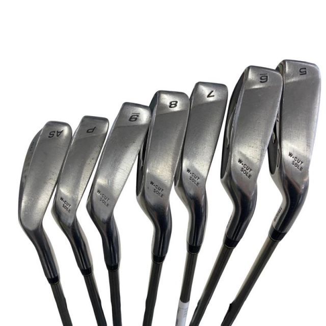 中古】 つるや AXEL DUAL IMPACT HM(2007) 8S アイアンセット IR AXEL