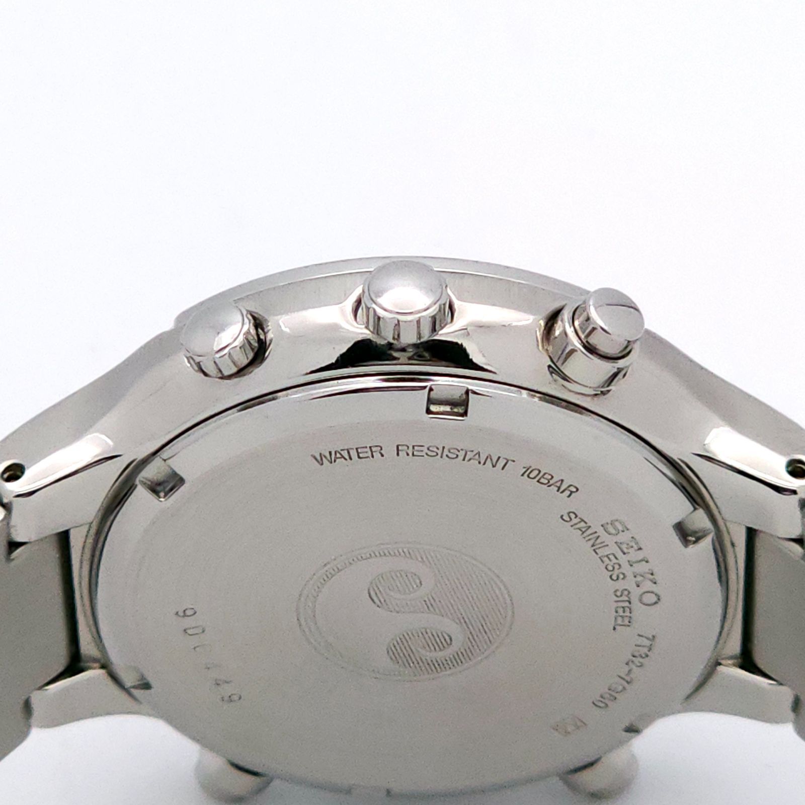 ☆良品 SEIKO セイコー クロノグラフ 7T32-7G80 QZ 動作品 アラームOK
