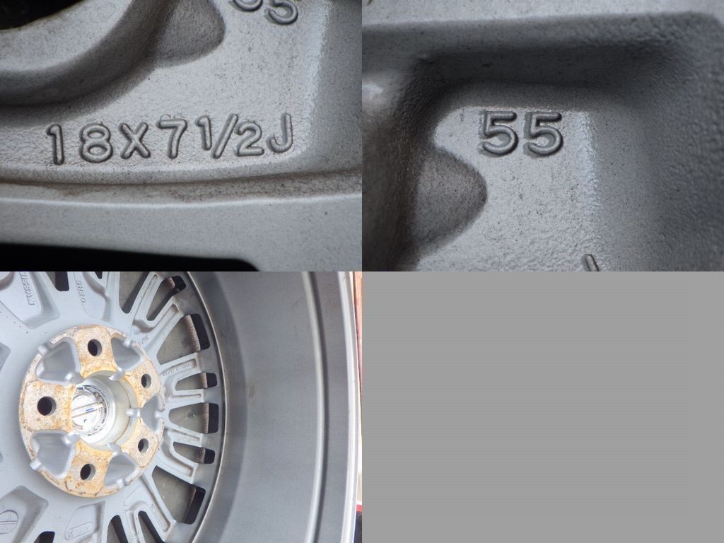 4022】B△送料無料△日産純正(E52 エルグランド)△18x7.5J 5穴 PCD114