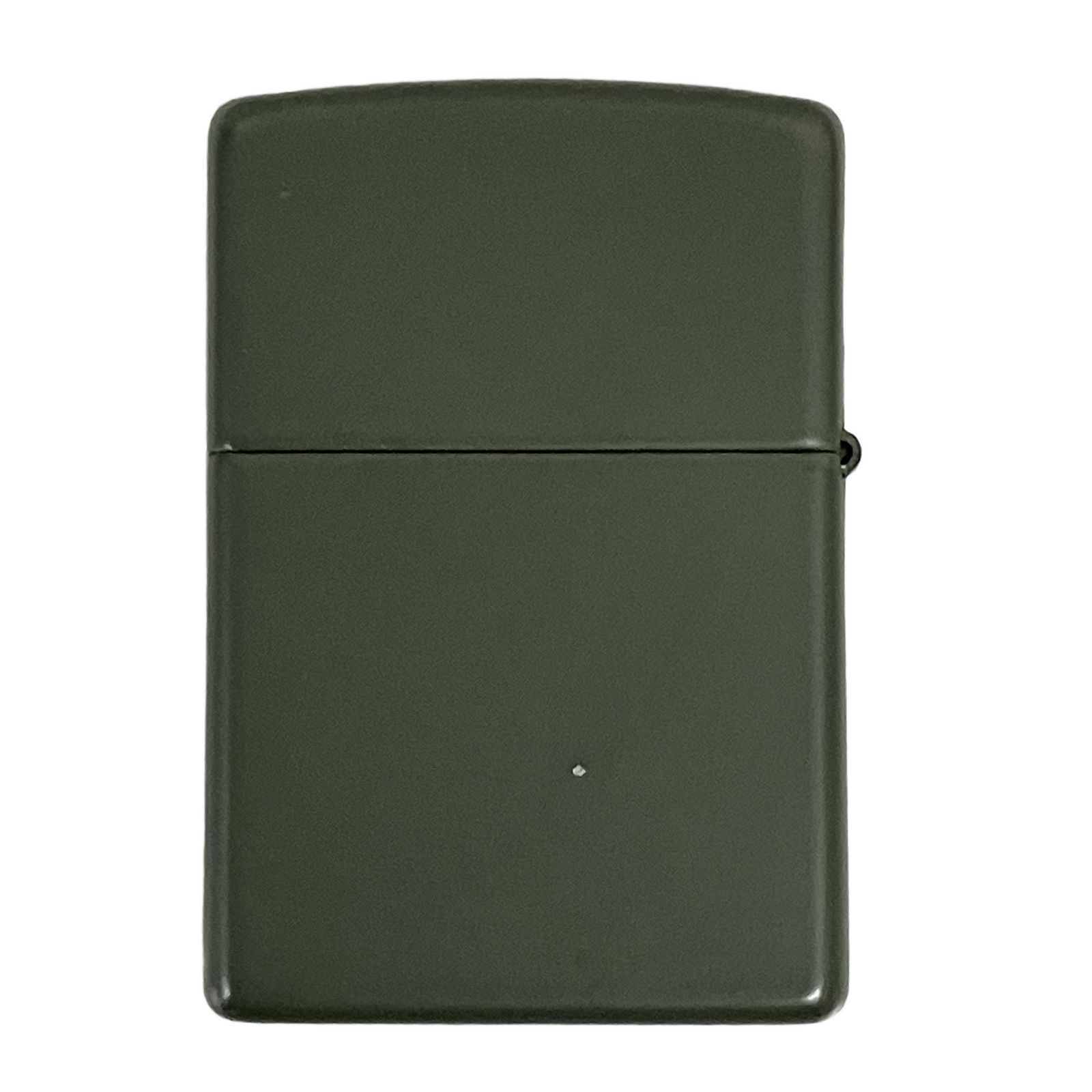 ZIPPO モスグリーン オイルライター 火花ok 2005年製 ジッポー 中古 