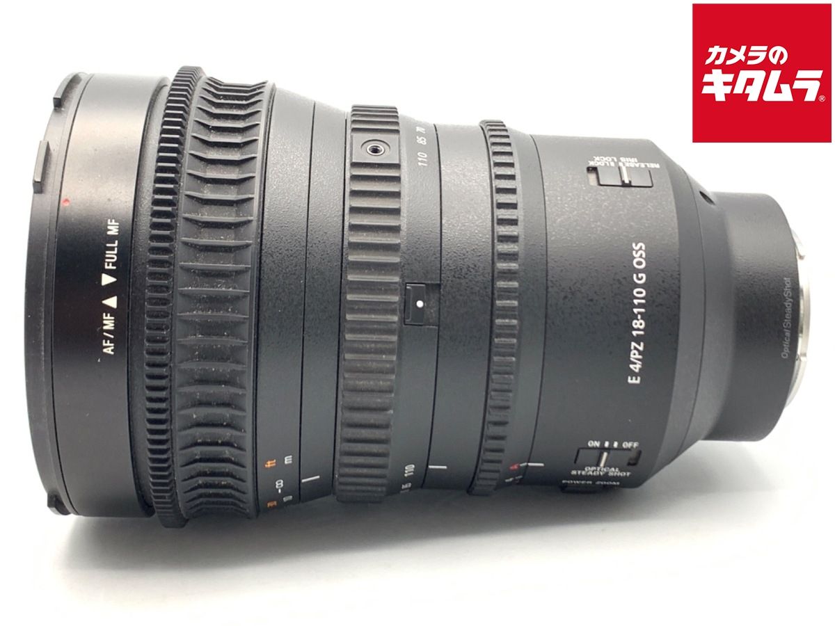 sony E PZ18-108mm F4G oss 中古 中古】 【良品】 ソニー E PZ 18-110mm F4 G OSS [SELP18110G] - メルカリ