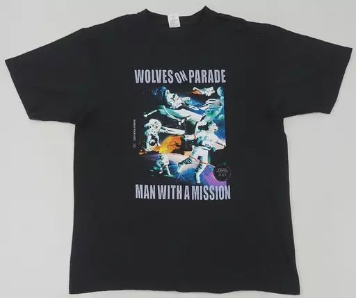中古】Tシャツ MAN WITH A MISSION W.O.PツアーTシャツ ブラック M