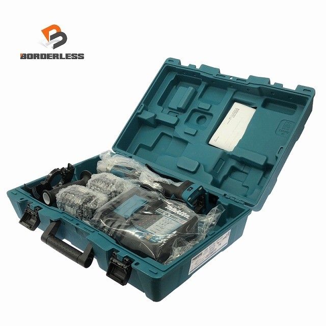 ☆未使用品☆makita マキタ 18V 125mm 充電式ディスクグラインダ GA512DRGX バッテリー2個(18V 6.0Ah) 充電器付き132221