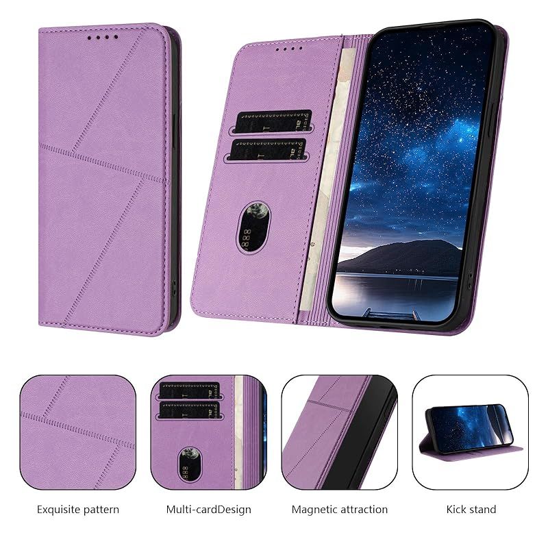 新品】 Reddylin 対応 Motorola Moto G05 ケース 手帳型 上質な手触り