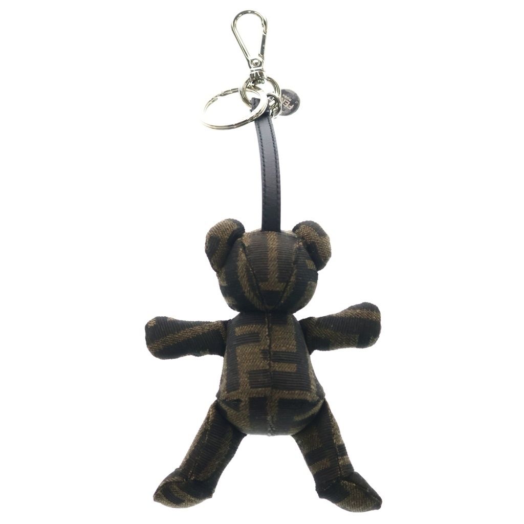 FENDI (フェンディ) TEDDY BEAR CHARM ORSETTO JAQUARD 7AP085