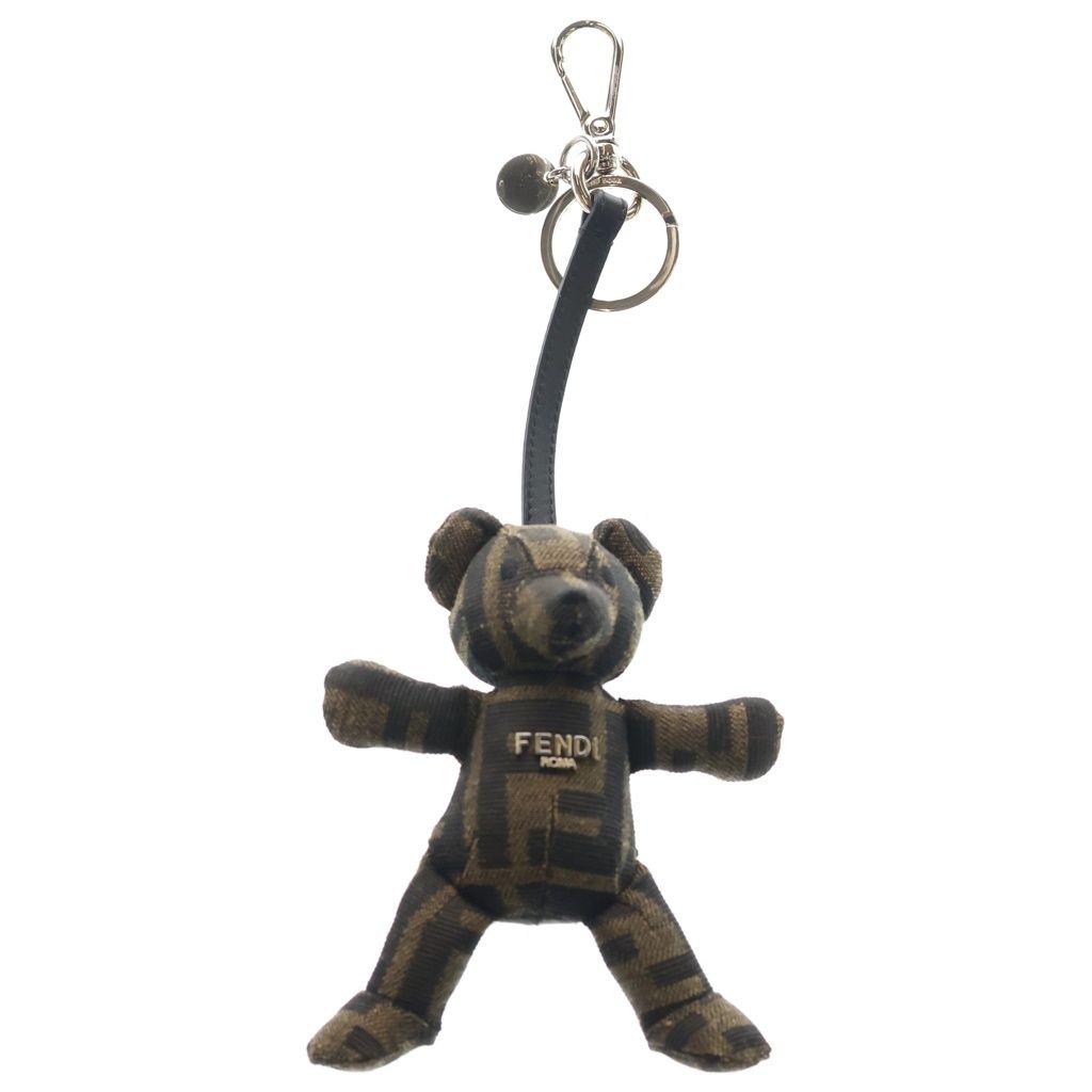 FENDI (フェンディ) TEDDY BEAR CHARM ORSETTO JAQUARD 7AP085