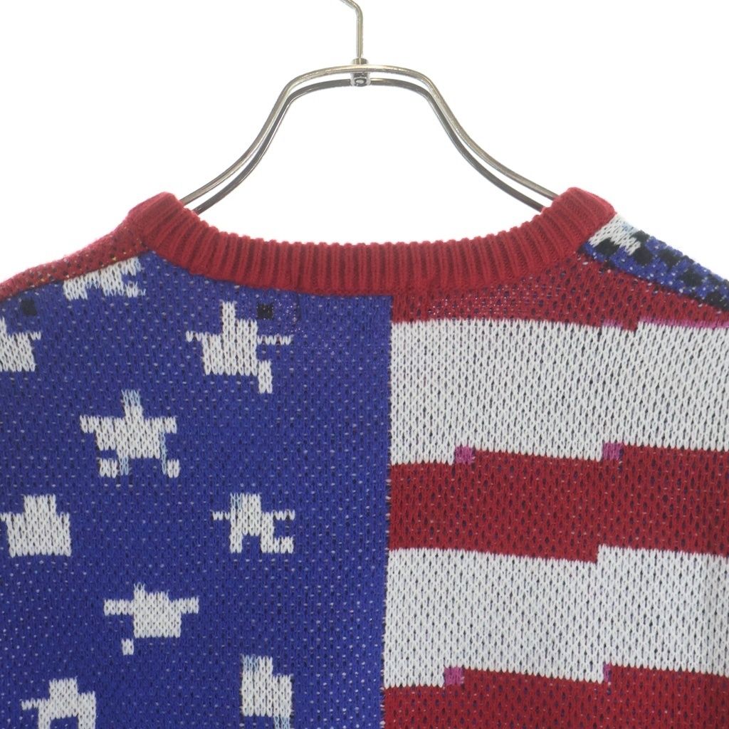 SUPREME (シュプリーム) 21SS Digital Flag Sweater デジタルフラッグ