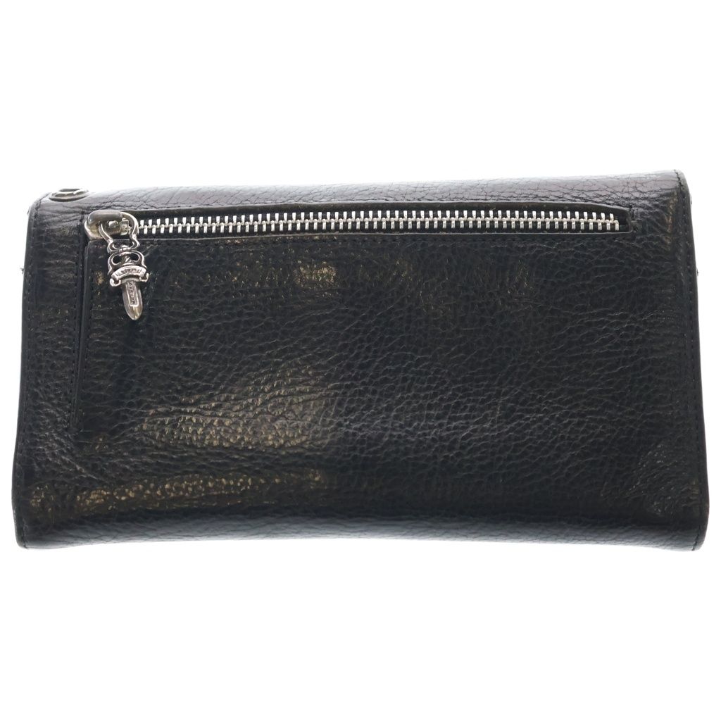 CHROME HEARTS (クロムハーツ) WAVE ウェーブ レザーウォレット 財布