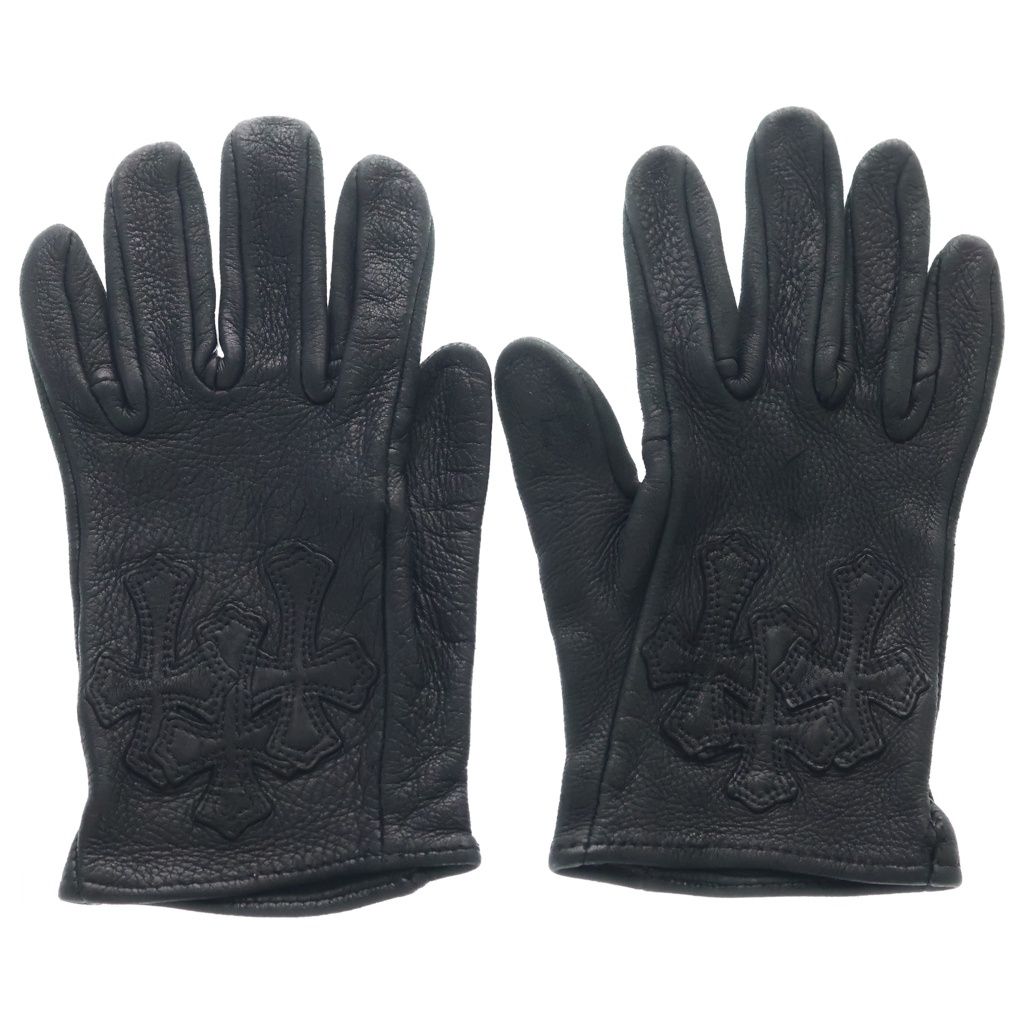 CHROME HEARTS (クロムハーツ) セメタリークロスパッチ レザー