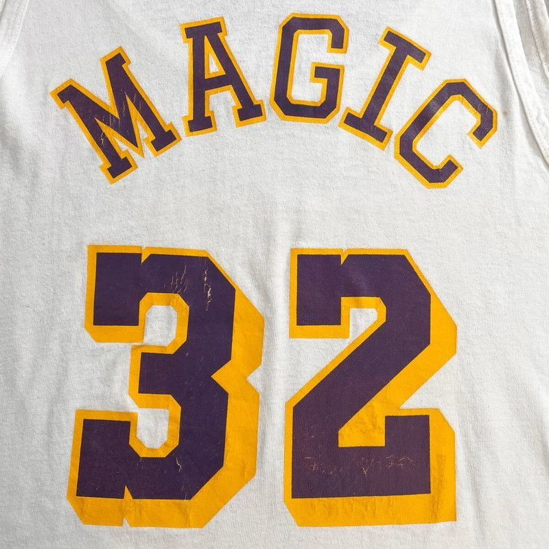 90年代 USA製 NBA LAKERS レイカーズ マジック・ジョンソン タンク