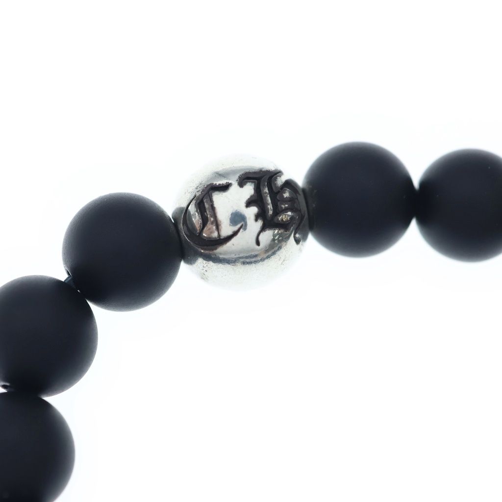 CHROME HEARTS (クロムハーツ) 8mm BEAD ビーズオニキスビーズ