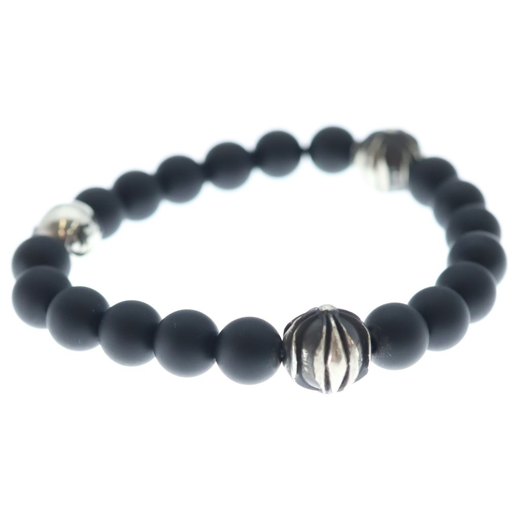 CHROME HEARTS (クロムハーツ) 8mm BEAD ビーズオニキスビーズ