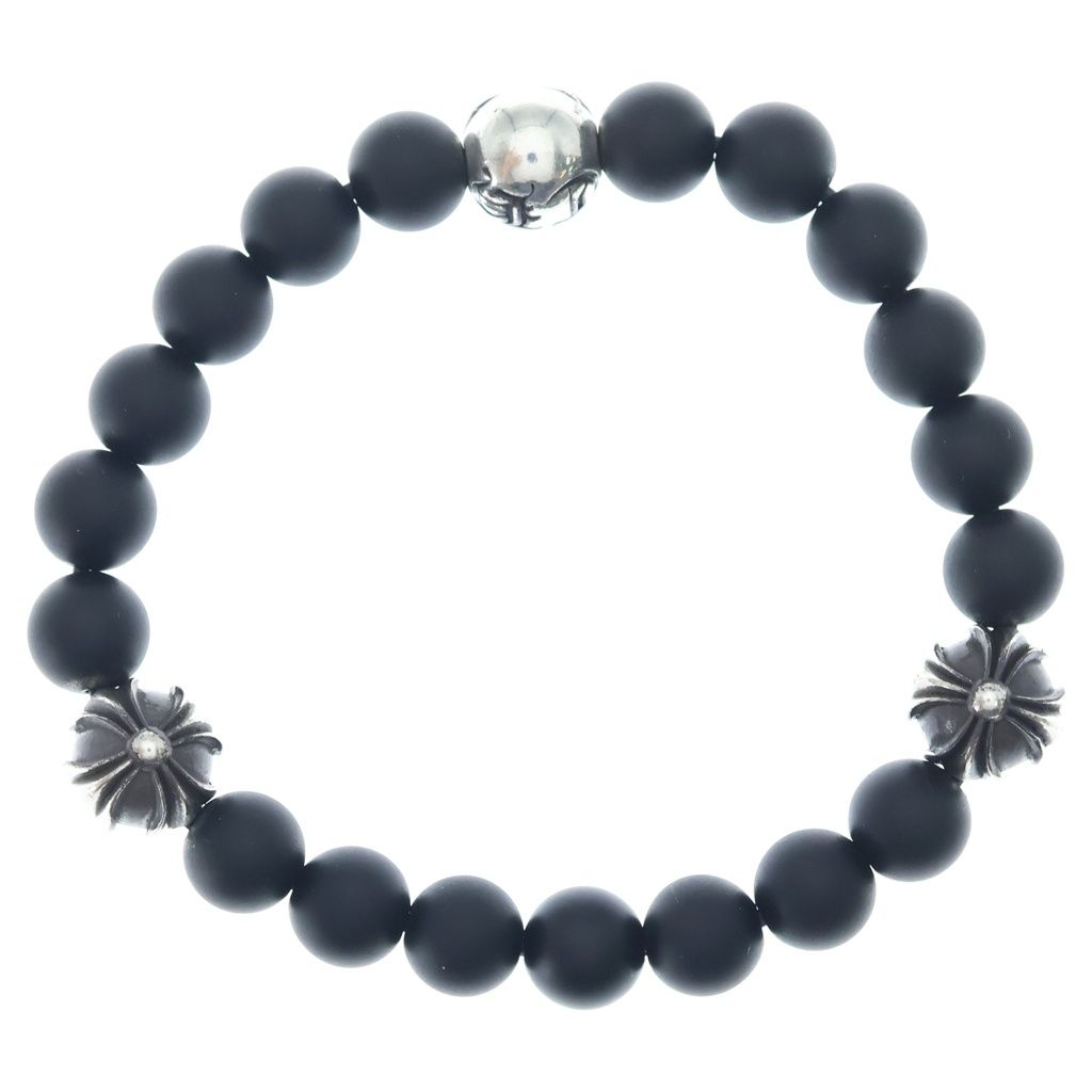 CHROME HEARTS (クロムハーツ) 8mm BEAD ビーズオニキスビーズ