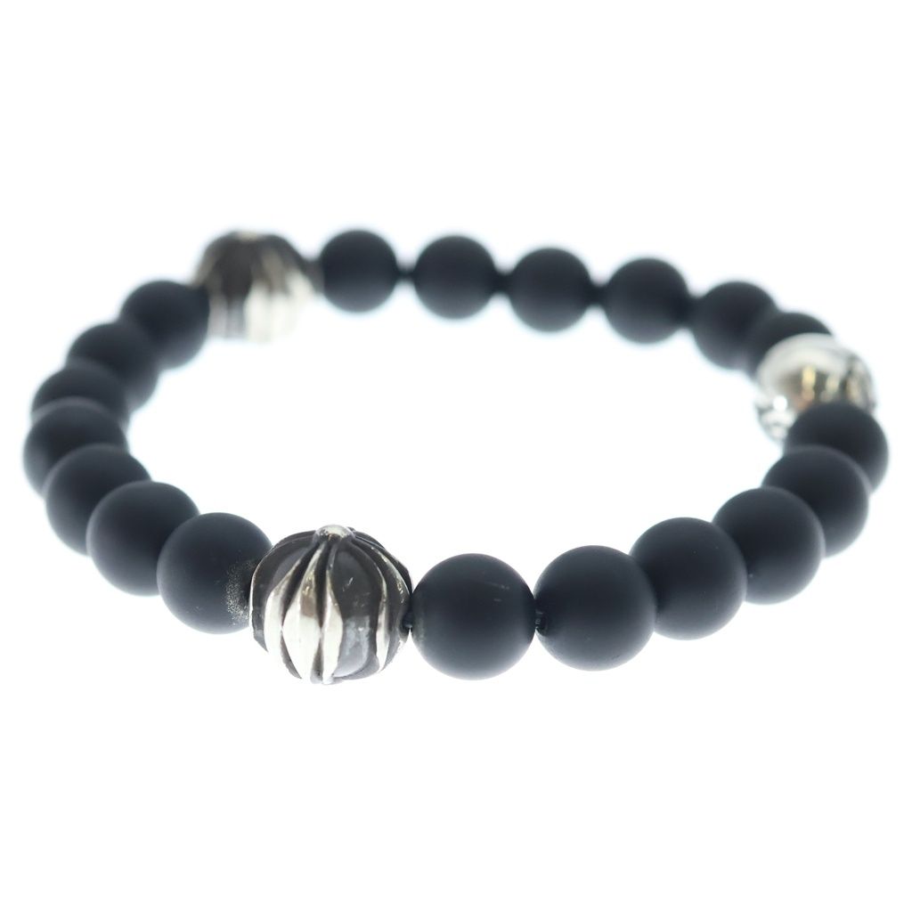 CHROME HEARTS (クロムハーツ) 8mm BEAD ビーズオニキスビーズ