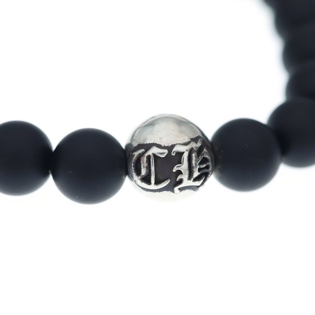 CHROME HEARTS (クロムハーツ) 8mm BEAD ビーズオニキスビーズ