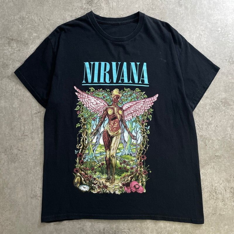 NIRVANA ニルヴァーナ In Utero Tour バンドTシャツ XL NIRVANA ニルヴァーナ In Utero Tour Tee XL Nirvana バンドTシャツ