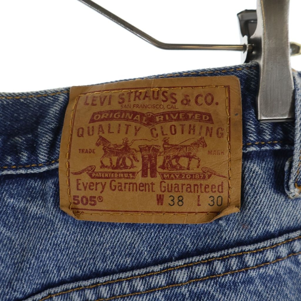 Levi's (リーバイス) 90s-00s 505 USA製 ボタン裏513 ジッパーフライ