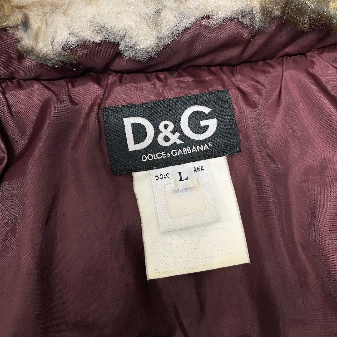 50g4 DOLCE&GABBANA ドルチェアンドガッバーナ キルティング ダウン