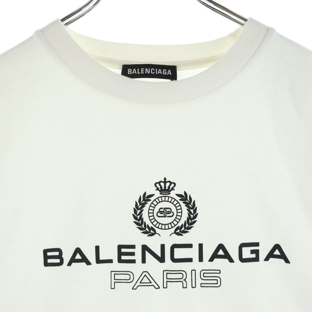 BALENCIAGA バレンシアガ 594579 BBロゴ 半袖Tシャツ BALENCIAGA
