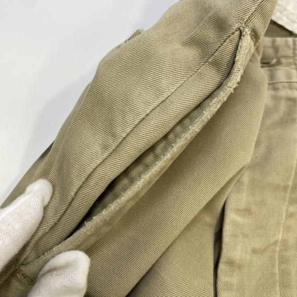 中古】40s U.S.ARMY PWステンシルチノパン 30×31 ユーエスアーミー[24