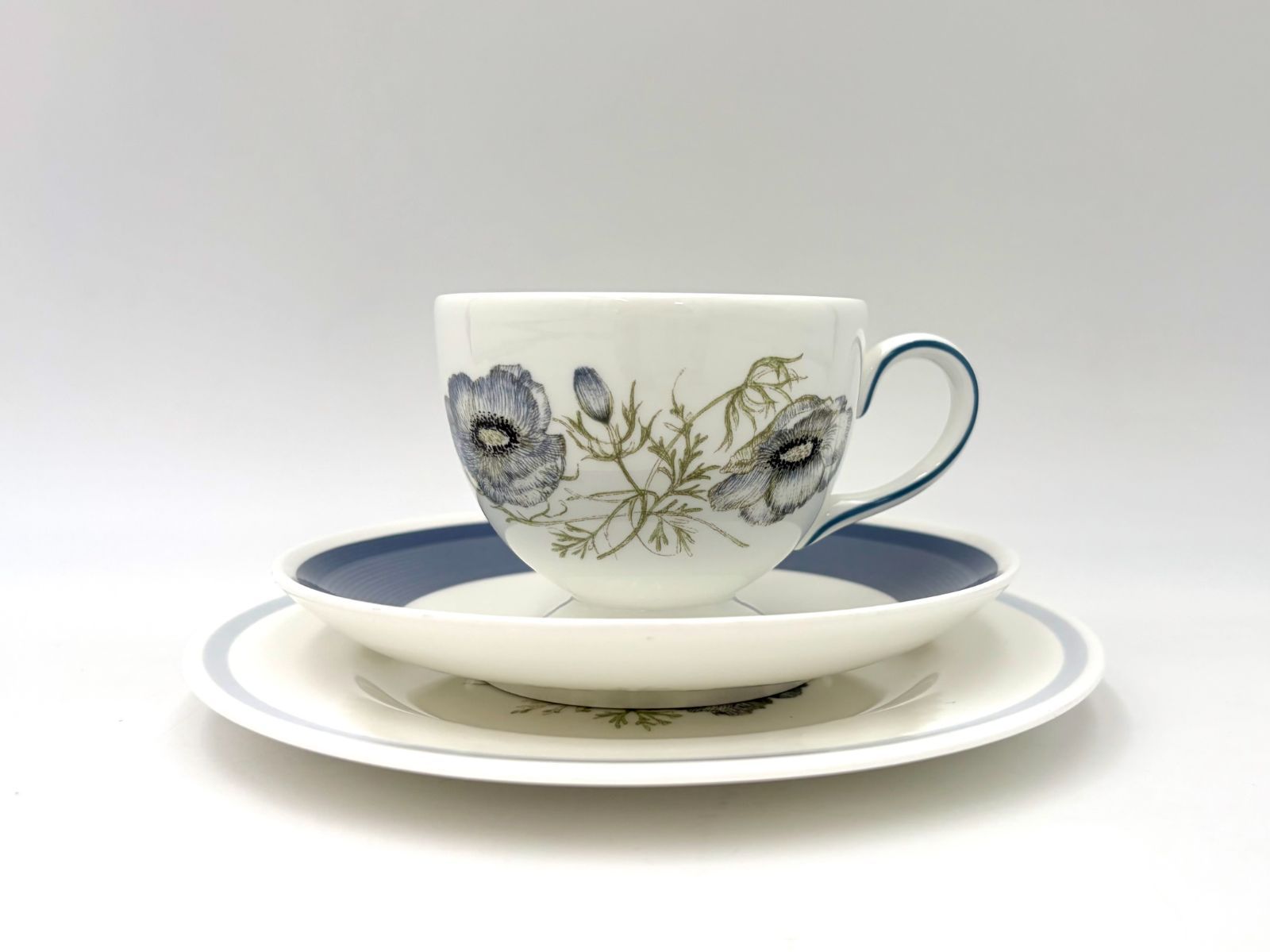 ウェッジウッド WEDGWOOD グレンミスト カップ&ソーサー ケーキ皿