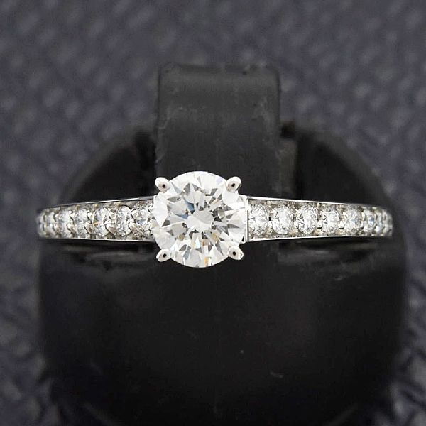 カルティエ 指輪 レディース 1895 ソリテール ダイヤ リング D0.37ct E 