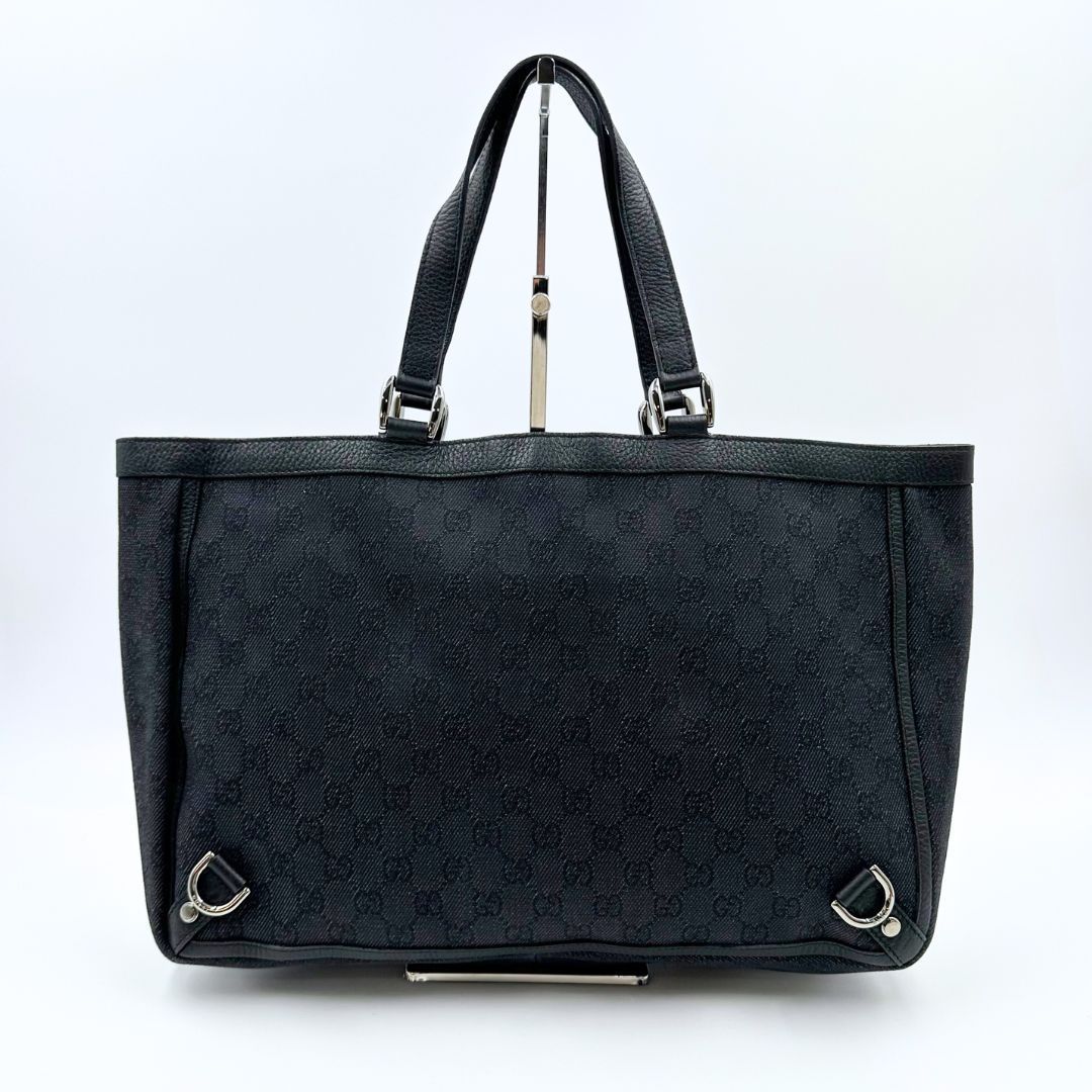 極美品】Gucci アビー デニム GGキャンバス トートバッグ - メルカリ