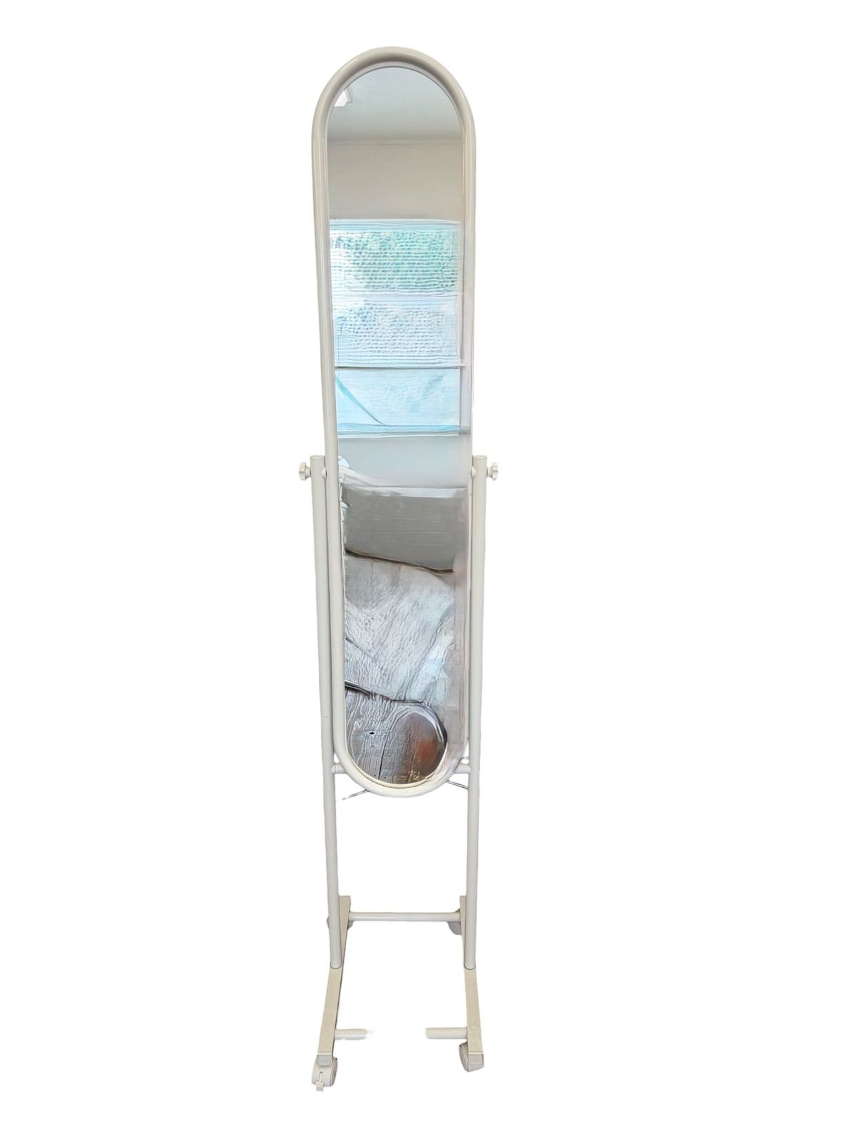 店舗備品】 ミラー mirror 鏡 姿見 レトロ家具 インテリア 昭和 モダン