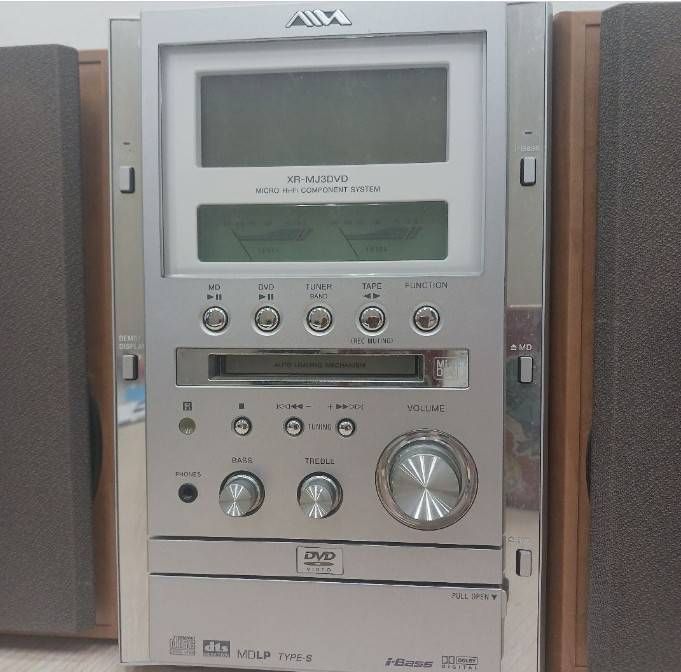 稼働品】aiwa XR-MJ3DVD マイクロコンポーネントシステム (208) - メルカリ