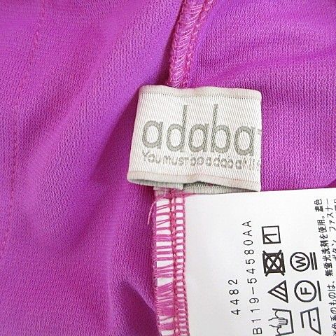 アダバット adabat ゴルフ スポーツウエア ワンピース 半袖 ハイネック