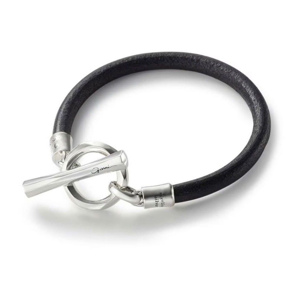 新品未使用 Cord Bracelet GARNI ガルニ ブレスレット ブレス シルバー