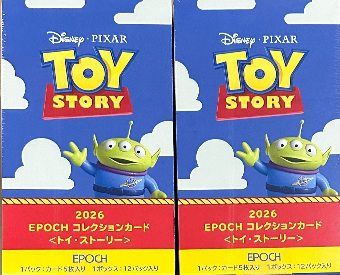 EPOCH 2026 トイストーリーコレクションカードBOX 2個セット ミントモール / MINT-WEB店 (ボックス通販) / EPOCH 2026 《TOY STORY