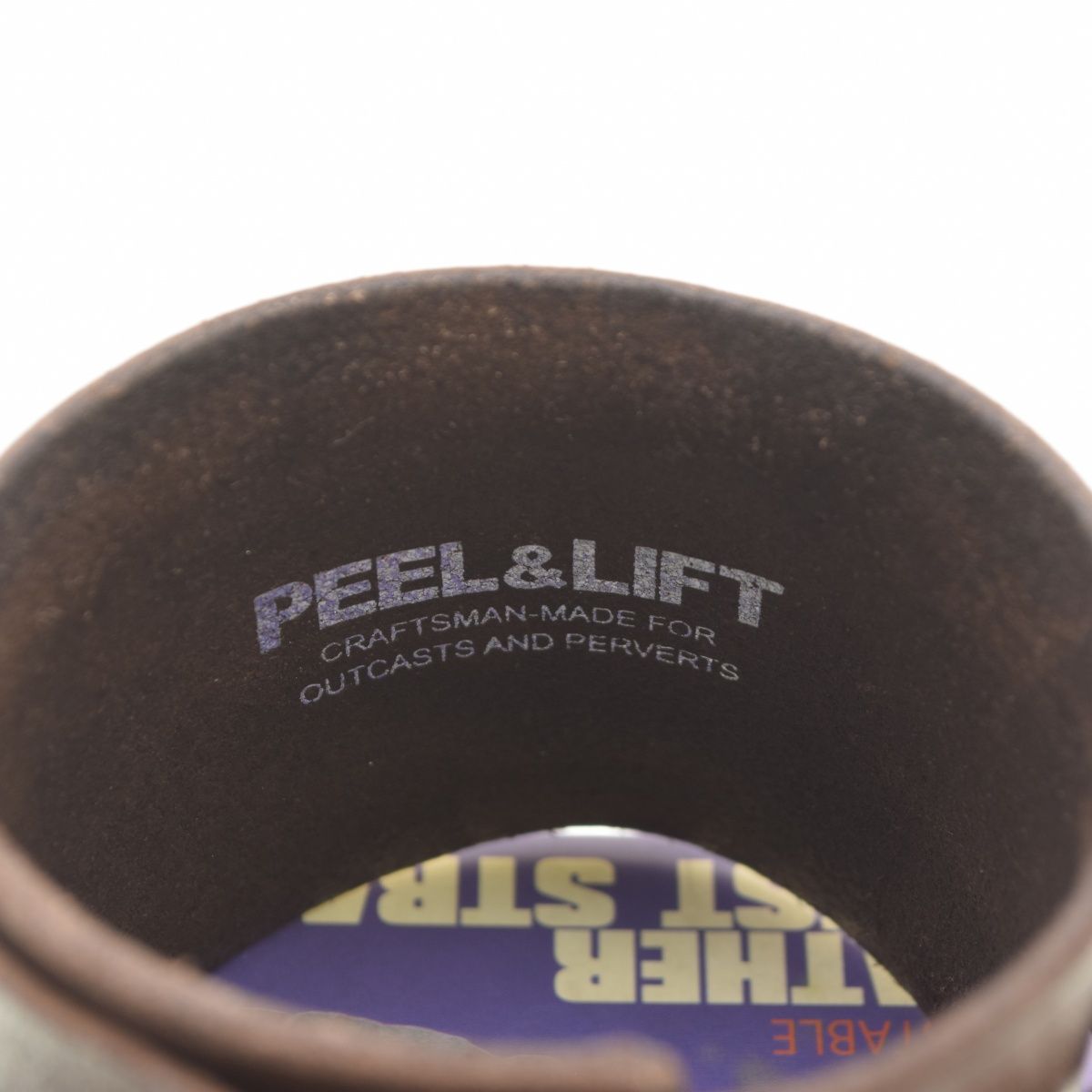 PEEL&LIFT】WEEKEND限定 LEATHER WRIST STRAPレザーブレスレット
