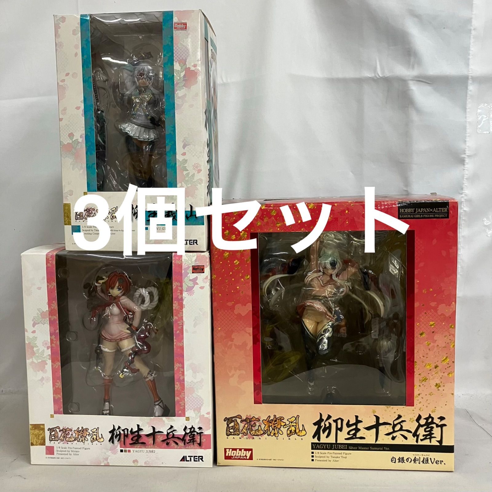 中古 百花繚乱 柳生義仙 柳生十兵衛 白銀の剣姫 1/8Scale Pre-Painted