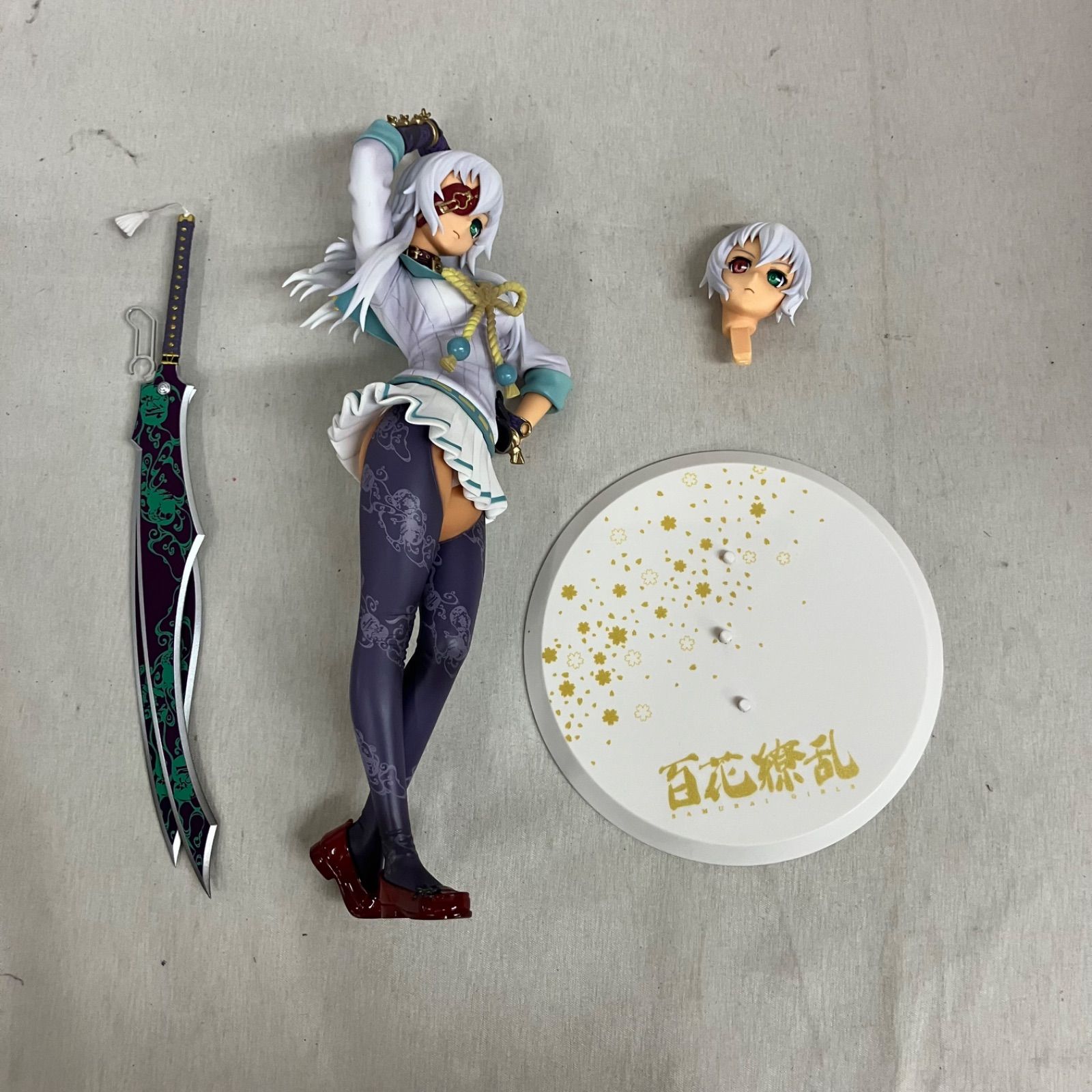 中古 百花繚乱 柳生義仙 柳生十兵衛 白銀の剣姫 1/8Scale Pre-Painted