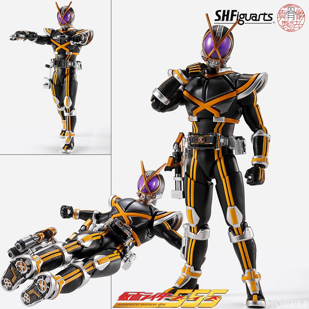 仮面ライダーカイザ （真骨彫製法） フィギュアーツ S.H.フィギュ
