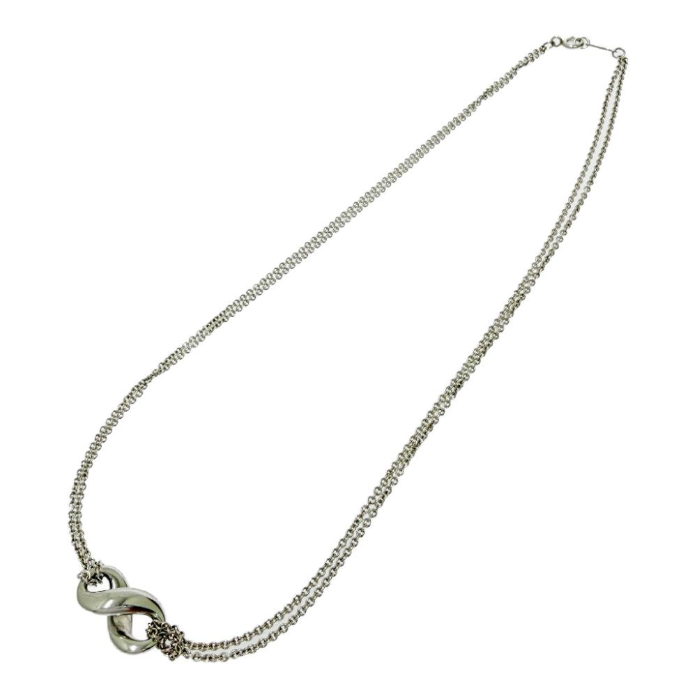 中古】【箱付き】 TIFFANY&Co. ティファニー シルバー インフィニティ