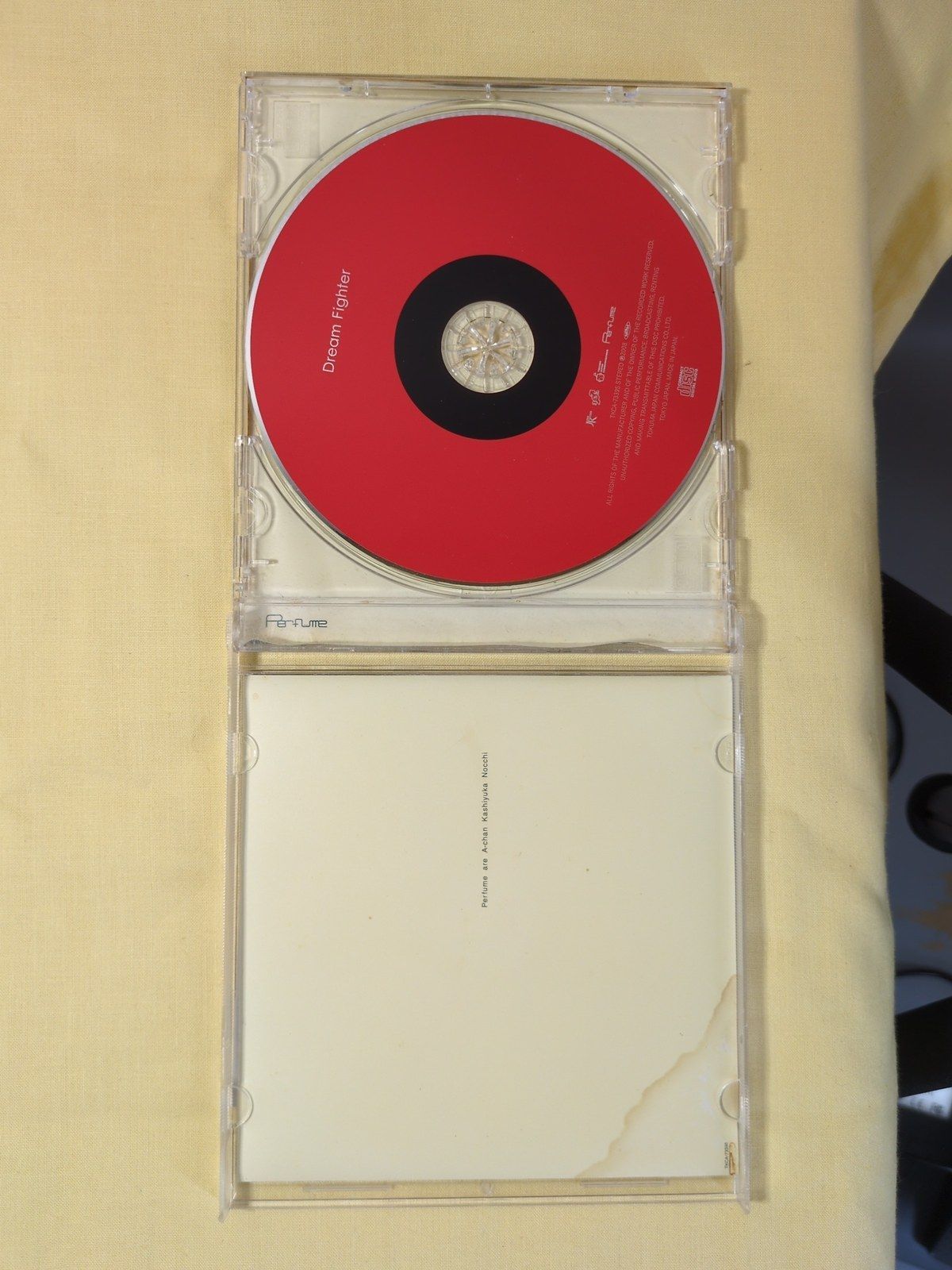 Perfume パフューム CD シングル Dream Fighter ドリームファイター