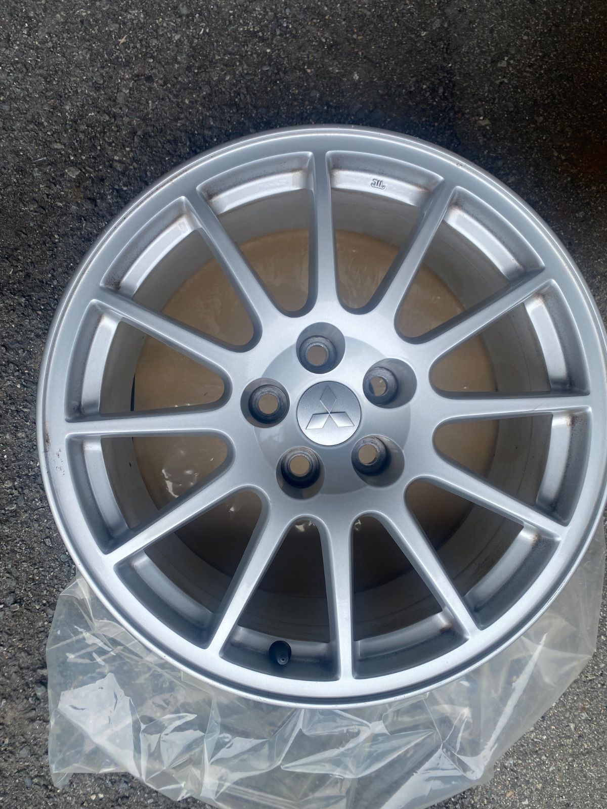 三菱 ランサー エボリューション10 CZ4A 純正 18インチ 8.5J +38 114.3 