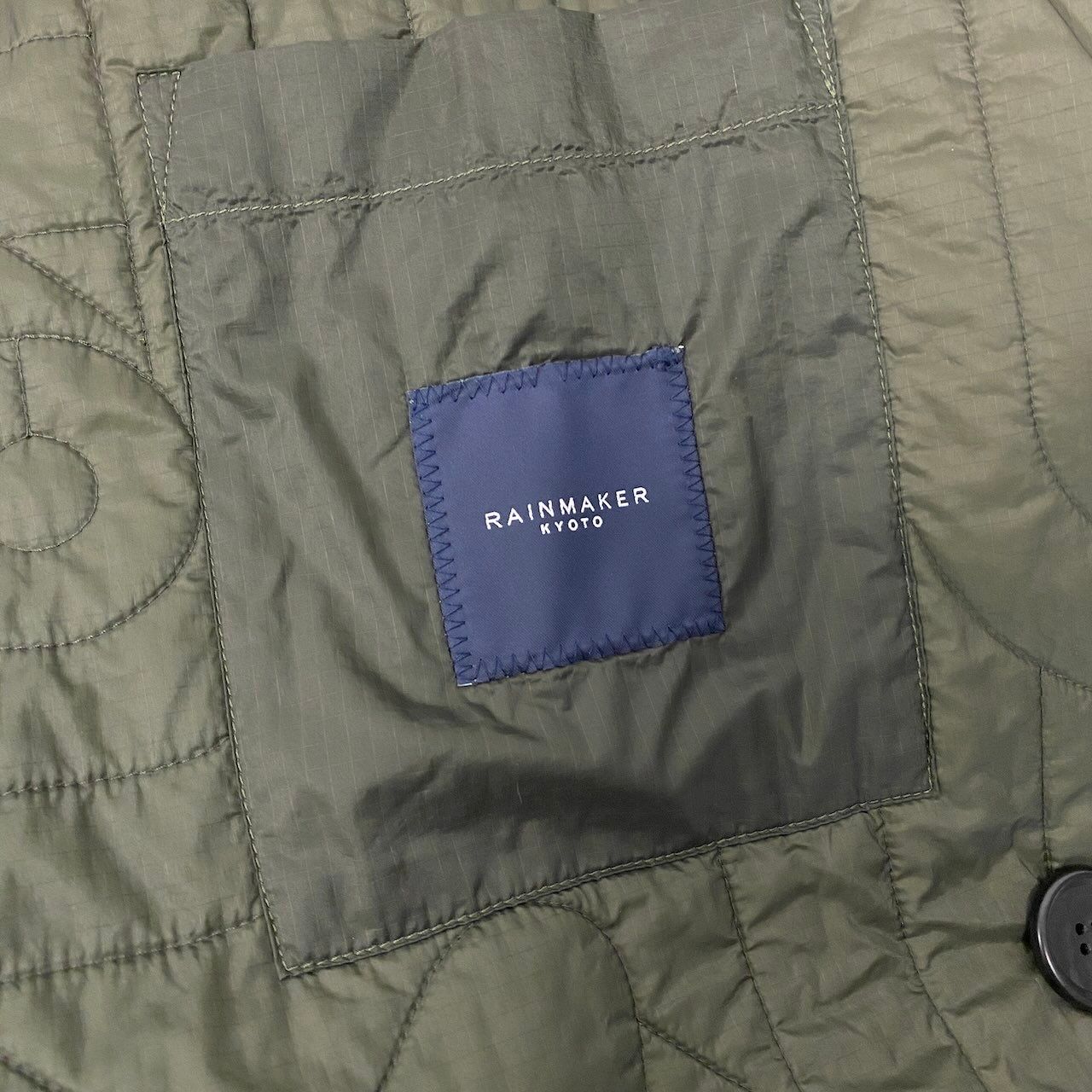 72g4 RAINMAKER レインメーカー 23AW ZEN GARDEN QUILTED PONCHO 中綿