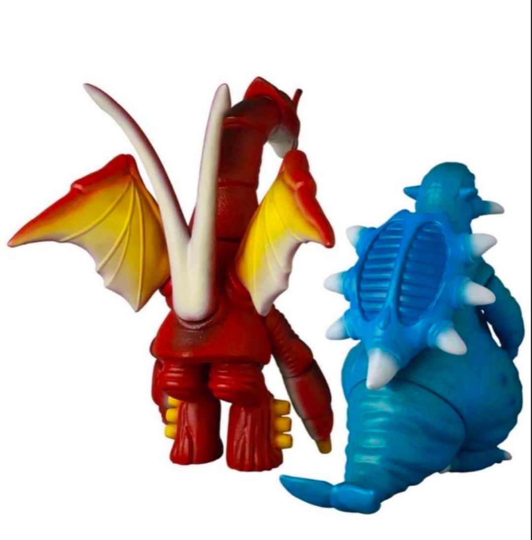 メディコムトイ MAT シラリー ＆ コダラー 伝説2大怪獣セット ソフビ