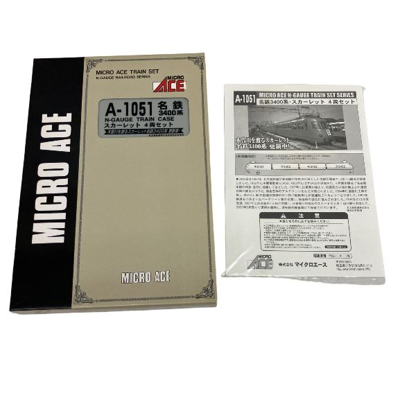 MICROACE マイクロエース A-1051 名鉄 3400系 スカーレット 4両セット