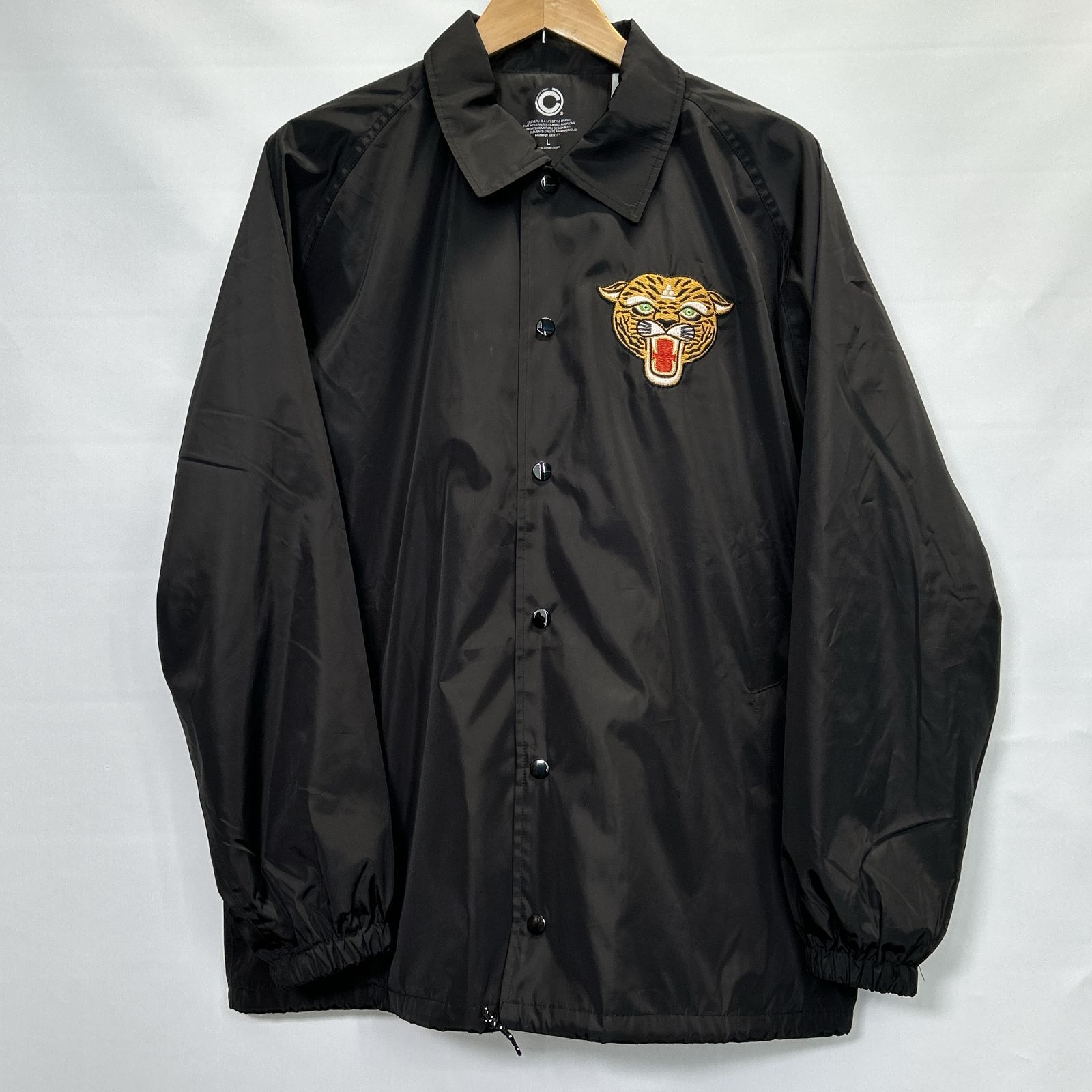 ジャケット・アウター CLOVERU TIGER COACH 23 KARASHI L 浜館75-2370] [店舗併売品] Cloveru TIGER COACH JACKET 23 クローバル