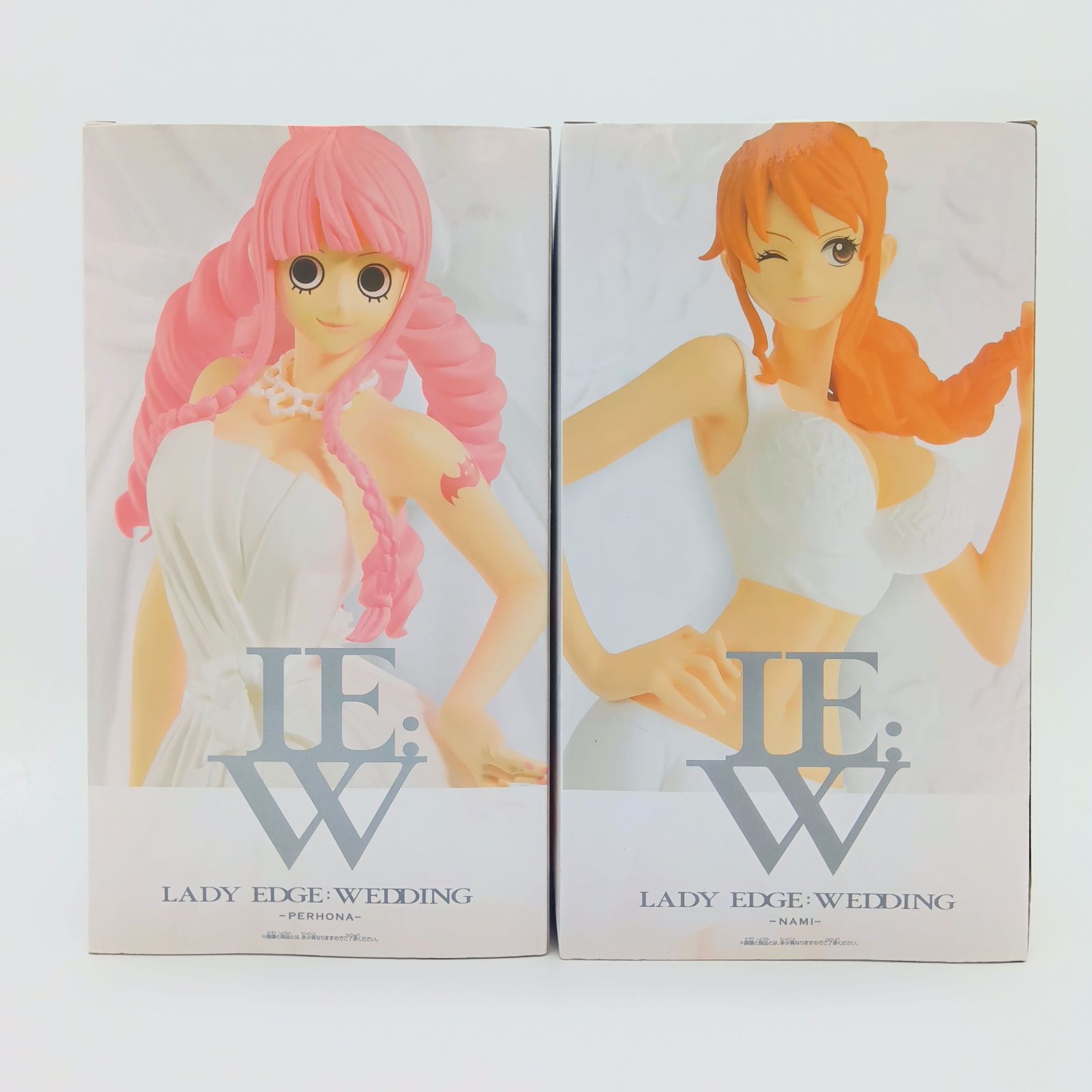ふかっぷ ワンピース ペローナ ナミ フィギュア 2個セット 未開封】ワンピース ペローナ ナミ フィギュア 2体セット LADY EDGE