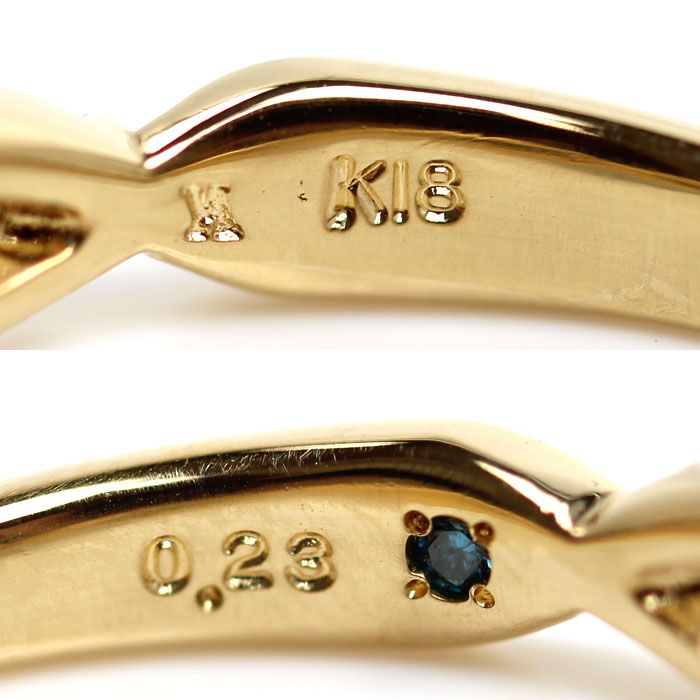 Vendome Aoyama ヴァンドーム青山 K18YG イエローゴールド リング
