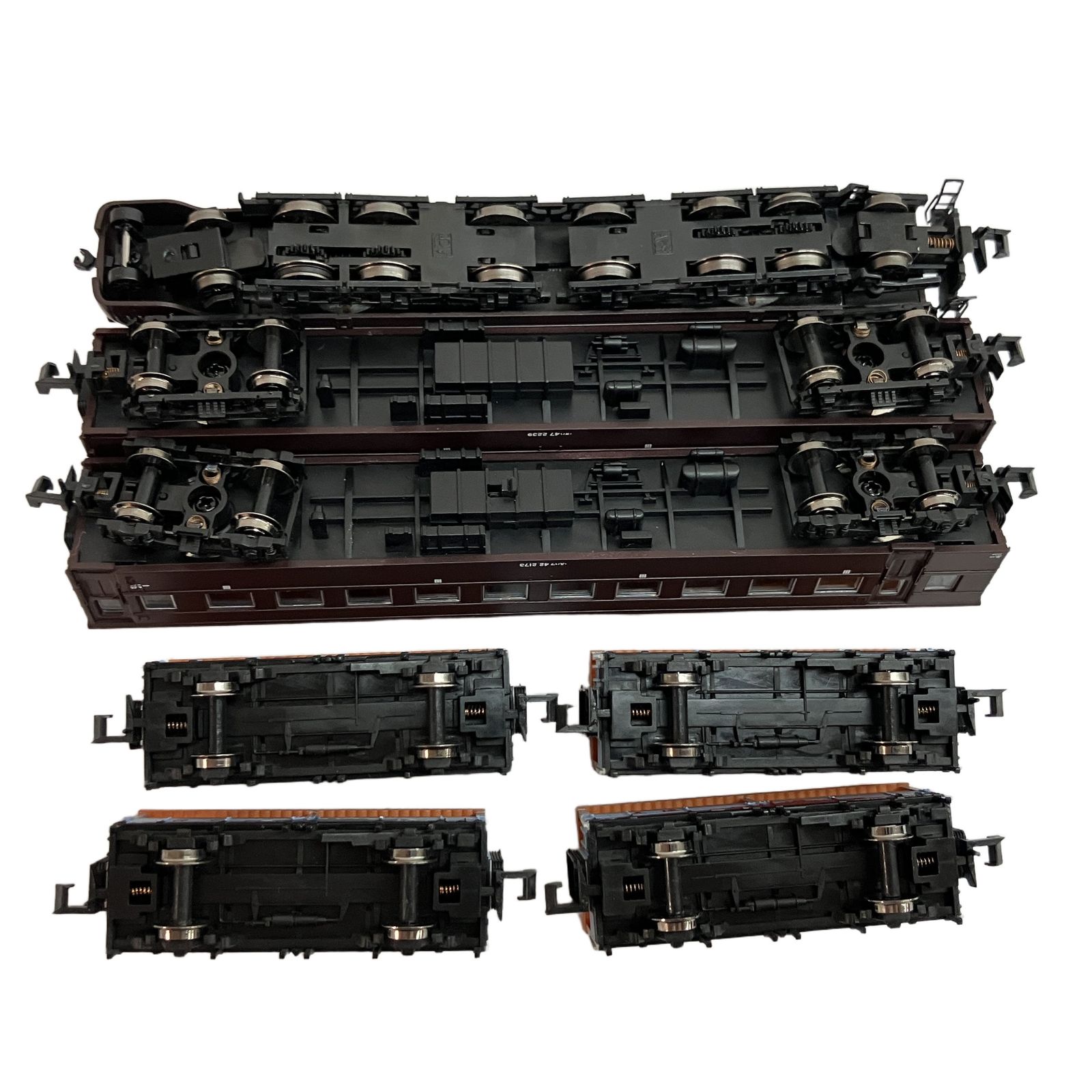 MICRO ACE A-1463 EF55-1 改良品・43系客車 トラ90000トロッコ 列車 7