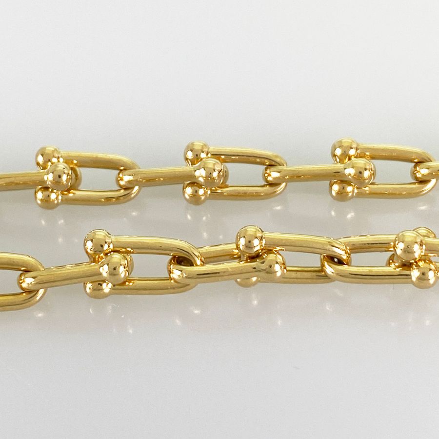 ティファニー TIFFANY&Co. ハードウェア スモール リンク K18YG