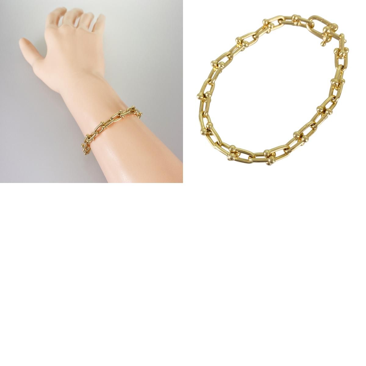 ティファニー TIFFANY&Co. ハードウェア スモール リンク K18YG